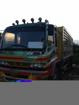 รถอิซูซุ 10 ล้อดั๊ม FXZ 320 แรงม้า ปี 50  ( ขายแม่ลูก  มีขาย 3 พ่วง  ) สนใจติดต่อ 081 - 6079515