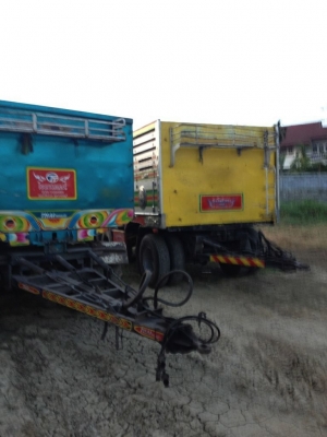 รถอิซูซุ 10 ล้อดั๊ม FXZ 320 แรงม้า ปี 50  ( ขายแม่ลูก  มีขาย 3 พ่วง  ) สนใจติดต่อ 081 - 6079515