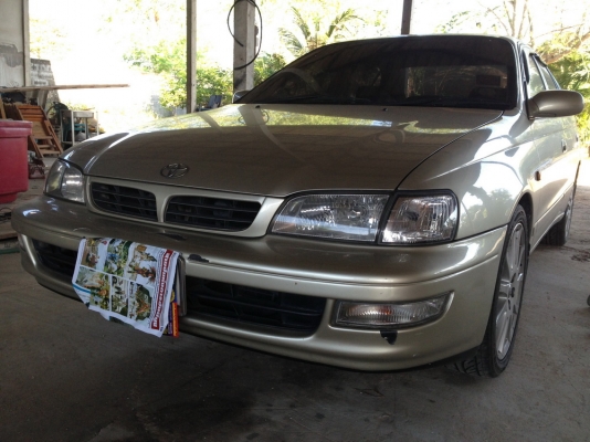 ขายโตโยต้า แอ็กซิเออร์2.0 เกียร์ออโต้ รุ่นท๊อปสุด ปี99 ไฟฟ้าทั้งคันแอร์แบ็ค ABS แม็ก17 เดิมๆ ทะเบียนสวย xxyy