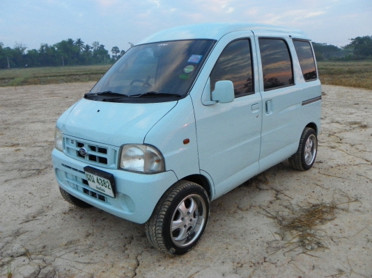 ขายถูกรถตู้เล็ก DAIHATSU HIJET S210V 4WD หัวฉีด 660cc. A/Tสภาพสวยวิ่งน้อย