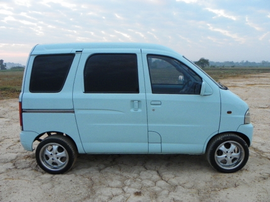 ขายถูกรถตู้เล็ก DAIHATSU HIJET S210V 4WD หัวฉีด 660cc. A/Tสภาพสวยวิ่งน้อย