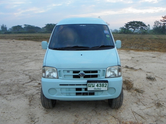 ขายถูกรถตู้เล็ก DAIHATSU HIJET S210V 4WD หัวฉีด 660cc. A/Tสภาพสวยวิ่งน้อย