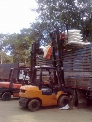 รายละเอียด ขายรถฟอร์คลิฟต์ Toyota 7SD30 งายาว 1.20 เมตร ลิฟต์สูง 4.50 เมตร