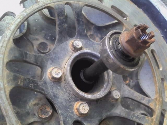 ขายล้อหน้า Honda น่าจะเป็นของตระกูล CB400 หรือ GL400