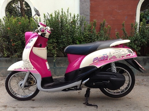 ขายnew-finoสีชมพูขาว ปี2555