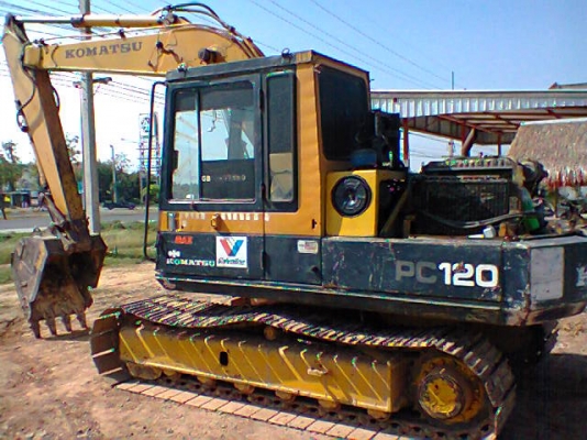 รถแบ็คโฮ Komatsu Pc 120 - 3