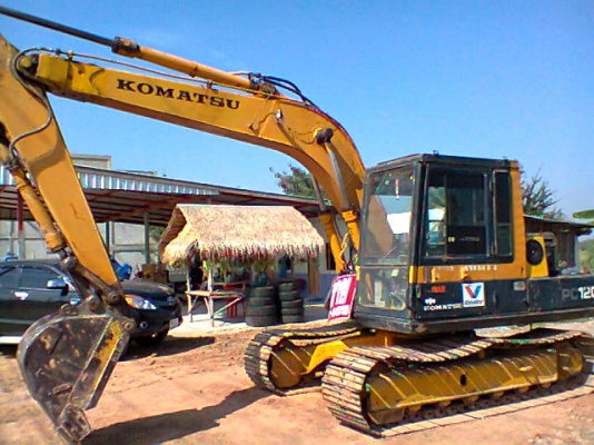 รถแบ็คโฮ Komatsu Pc 120 - 3