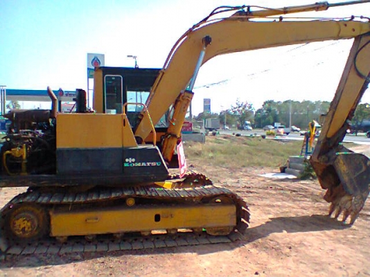 รถแบ็คโฮ Komatsu Pc 120 - 3