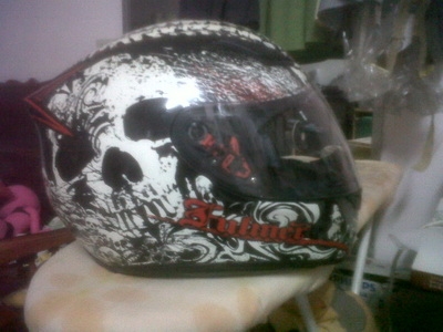 ขาย หมวกกันน็อค  fulmer mortal coil ลายโหดๆ