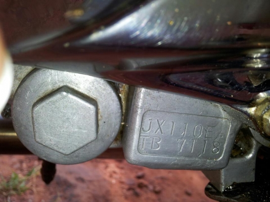 HONDA JX110  รถสวยใช้งานน้อย  ราคาถูก สนใจติดต่อได้จ้า มีเล่มมีทะเบียนครบ  จ้า