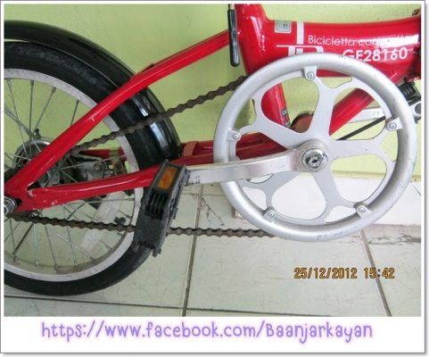 จักรยาน พับ 16" Single speed