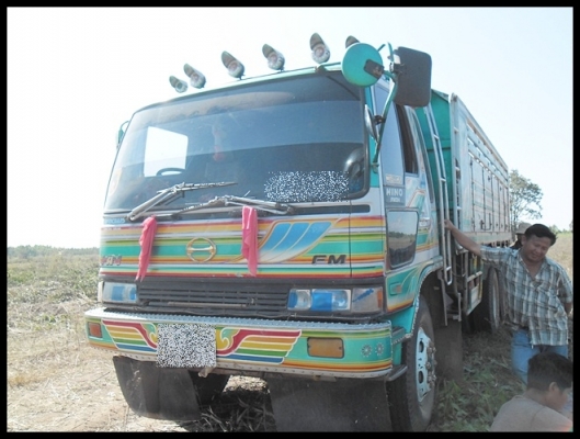 สิบล้อฮีโน่ 3H วางเครื่อง H100  ราคาน่าซื้อมาก