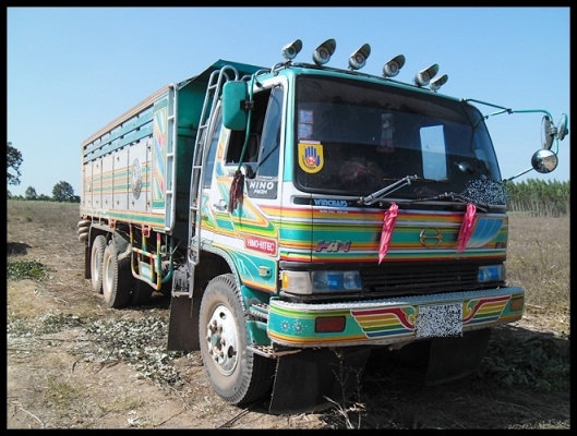 สิบล้อฮีโน่ 3H วางเครื่อง H100  ราคาน่าซื้อมาก