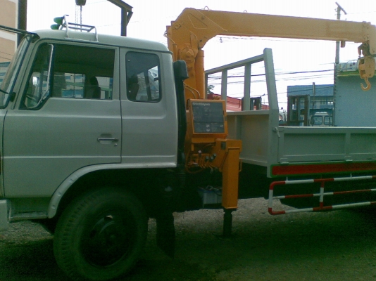 มาอีกแล้วของดีๆ ถูกๆ...เครนติดรถบรรทุกยี่ห้อ Shinmaywa 3 ตัน 2 ปลอก สภาพสวยๆ