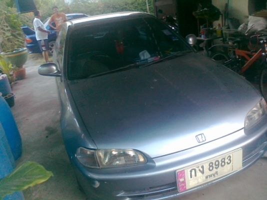 ฮอนด้าซีวิคปี92เกียร์ธรรมดา เครื่องวีเทค สีสวยกระจกมือหมุน ติดแก๊สแล้วพร้อมใช้งาน ชุดโอนพร้อม เหมาะเอาไว้ใช้งาน