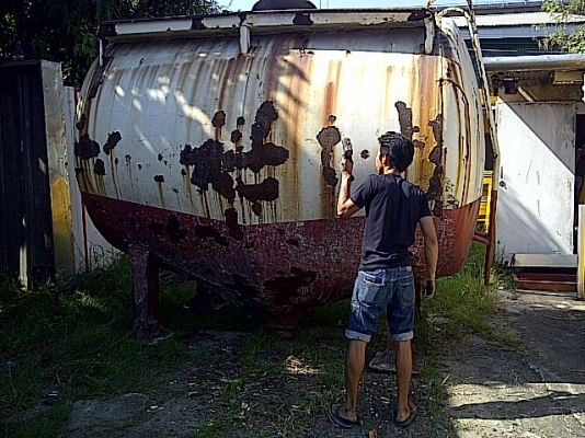 ขายถังเหล็ก..