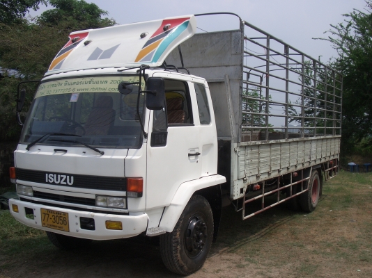 ขายด่วน รถบรรทุกหกล้อ ISUZU  FTR11NY  สภาพพร้อมใช้งาน ยางใหม่ แถมฟรี!!!!ผ้าใบคลุมรถ