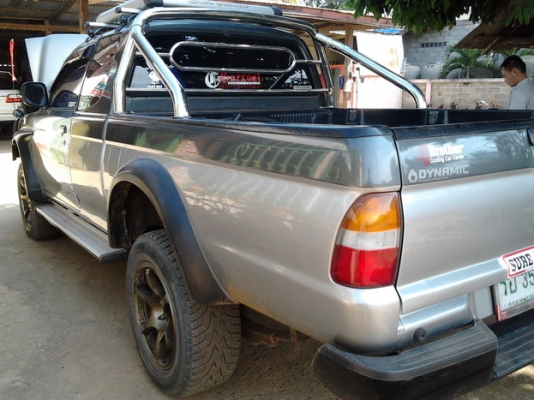 ***ขายแล้วครับขอบคุณ Truck2hand ขาย รถ4WD เท่ๆ เครื่องเสียงกระหึ่ม!! MITSU L200 MEGACAB 2.8 4WD ปี40/97 เครื่อง2.8 แห้งๆไม่มีหลวม ช่วงล่างแน่น ยกสูง ยาง 265 ขอบ18 ล้อแม็ก ยางเรเดียน ดี 4เส้น ภายในสวย เบาะสวยไม่มีขาด เครื่องเสียง CD-MP3 แอร์พร้อม พ.พาวเวอร