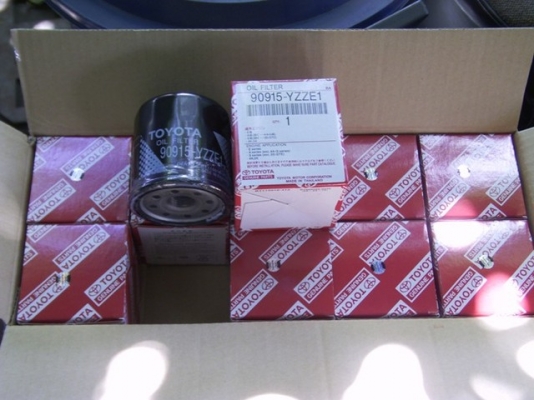 ขายไส้กรองน้ำมันเครื่อง โตโยต้า (ของแท้) รหัส 90915-YZZE1