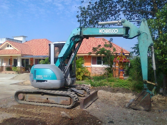 ขายด่วน!..รถแบคโฮ KOBELCO SK50 UR รถเก่าญี่ปุ่น สภาพสวย เอี่ยมๆ มีใบดันหน้า ปรับสภาพ พร้อมใช้งาน รับประกันความสวย.