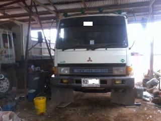 ขาย สิบล้อ FUSO ตาเหลี่ยม+เพลาบุ๋มเบรคใหญ่+ก๊าสNGV