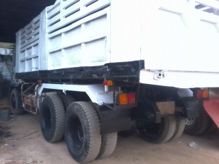 ขาย สิบล้อ FUSO ตาเหลี่ยม+เพลาบุ๋มเบรคใหญ่+ก๊าสNGV