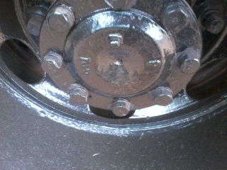 ขาย สิบล้อ FUSO ตาเหลี่ยม+เพลาบุ๋มเบรคใหญ่+ก๊าสNGV