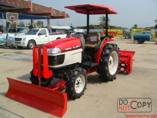 รถไถยันม่าร์ 35 แรง พร้อมโรตารี่ 1.6ม.+ใบมีดดันดินหน้า สวยจ้า