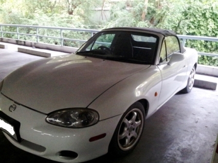 รถมือสองราคาถูก Mazda mx 5 เปิดประทุน สีขาว