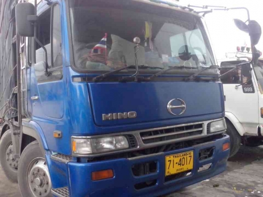 12ล้อหลังถนนFR2PXDปี2555...ดีเซล+NGV... รถสวย HINO PROFIA หัวโปรเฟีย เครื่อง P11C 320แรง เพลาเดียว...