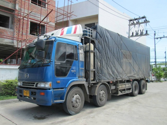 12ล้อหลังถนนFR2PXDปี2555...ดีเซล+NGV... รถสวย HINO PROFIA หัวโปรเฟีย เครื่อง P11C 320แรง เพลาเดียว...