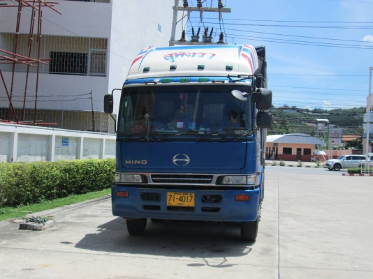 12ล้อหลังถนนFR2PXDปี2555...ดีเซล+NGV... รถสวย HINO PROFIA หัวโปรเฟีย เครื่อง P11C 320แรง เพลาเดียว...