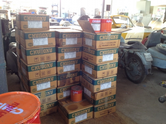 ขายสี Chugoku อย่างดี ทนความร้อน ทนการกัดกร่อน ราคาไม่แพง