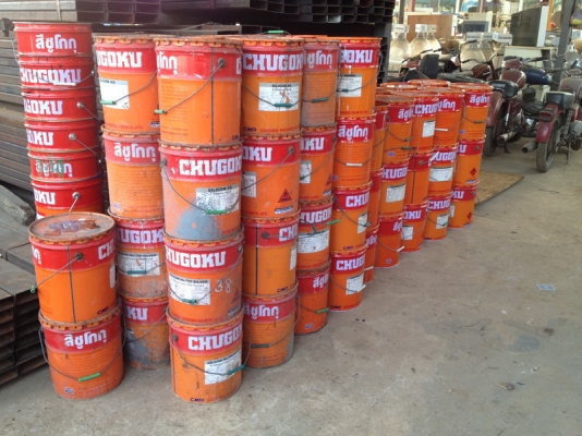 ขายสี Chugoku อย่างดี ทนความร้อน ทนการกัดกร่อน ราคาไม่แพง