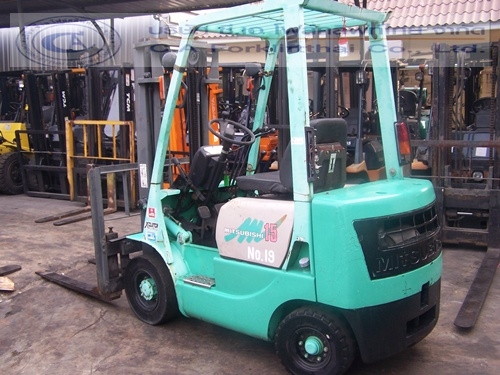 ขาย รถโฟล์คลิฟท์ MITSUBISHI รุ่น FD15
