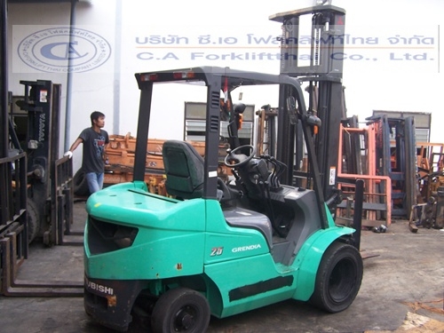 ขาย รถโฟล์คลิฟท์ MITSUBISHI รุ่น FD25  (GRENDIA )