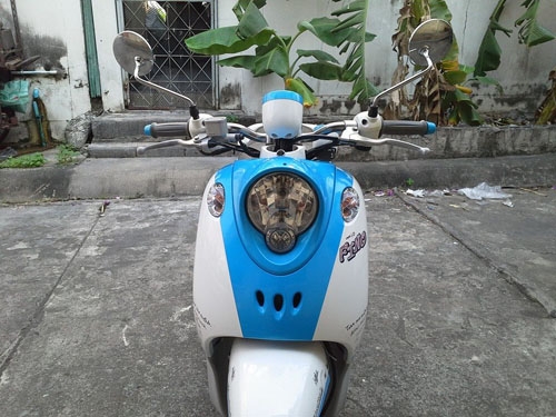 Fino ปี 55 วิ่ง 5,000 กม. สีฟ้า ขาว สวย เดิม เครื่องเยี่ยม ท้าพิสูจน์