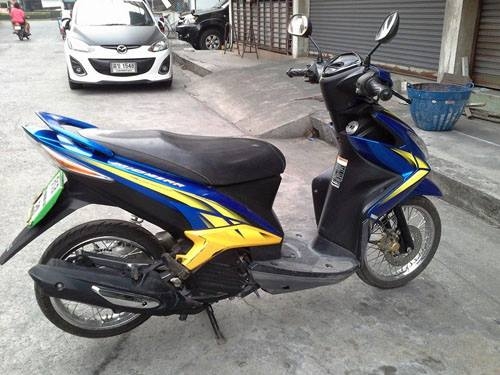 ขายด่วน Mio 125 rr ปี 54 สีน้ำเงิน ดำ รถบ้าน สวย เครื่องเดิมมาก เอกสารครบ