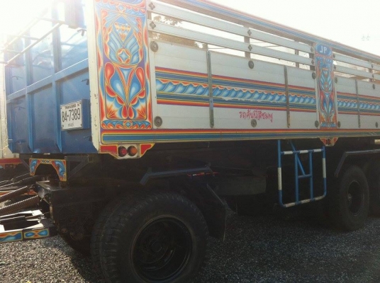 หางดั๊ม 3 เพลา กระบะมิเนียม