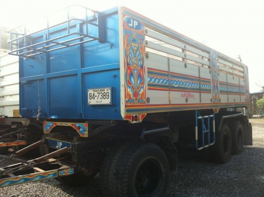 หางดั๊ม 3 เพลา กระบะมิเนียม