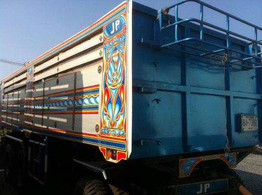 หางดั๊ม 3 เพลา กระบะมิเนียม