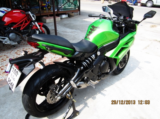 ninja650 ปี2012 ยางใหม่metzeler โว่+เสตอใหม่ มีบริการส่งรถ ninja650 ปี2012 ยางใหม่metzeler โว่+เสตอใหม่ มีบริการส่งรถ