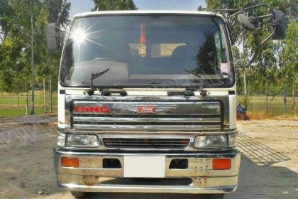 รถบรรทุก HINO รุ่นKL เครื่องยนต์ EH100 หัวเก๋งเก่าญี่ปุ่น รถยาว 5 เมตร
