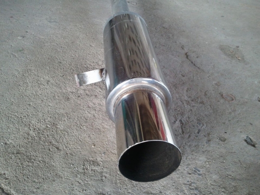 ปลายท่อสแตนเลสเสียงเพราะใส่ได้ทั้ง โตโยต้า ฮอนด้า