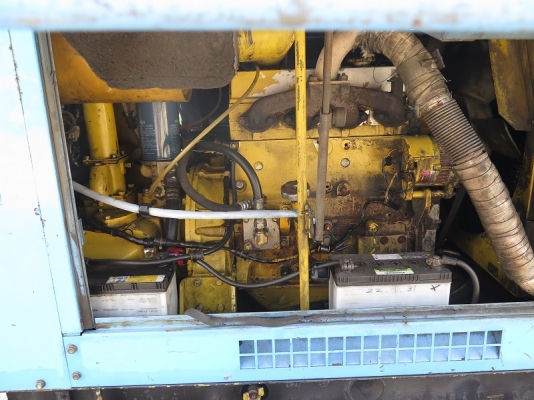 ขาย เครื่องปั้มลม KOMATSU EC50 ZSB มือสอง นำเข้าจากญี่ปุ่น เทียบเท่า AIRMAN PDS175