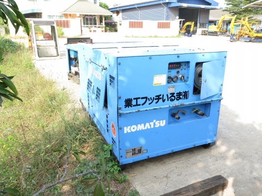 ขาย เครื่องปั้มลม KOMATSU EC50 ZSB มือสอง นำเข้าจากญี่ปุ่น เทียบเท่า AIRMAN PDS175