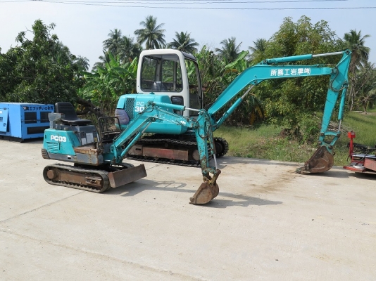 รถขุดเล็ก KOMATSU PC03 มือสองจากญี่ปุ่น