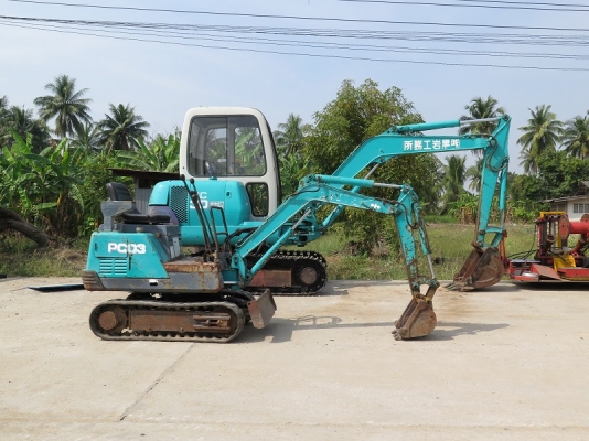 รถขุดเล็ก KOMATSU PC03 มือสองจากญี่ปุ่น