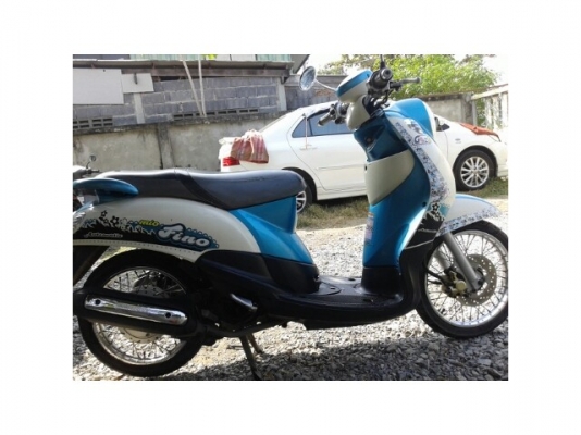Yamaha Fino สีฟ้า ขาว สวยใสน่ารัก เครื่องดีเดิมๆ
