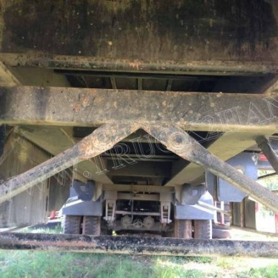 หางพ่วงพื้นเรียบ 3 เพลายาว 12 เมตร อู่ RCK หางพ่วงพื้นเรียบ 3 เพลายาว 12 เมตร อู่ RCK